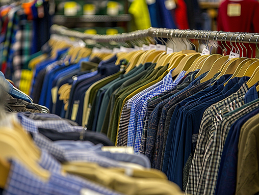 Imagen muestra prendas de vestuario